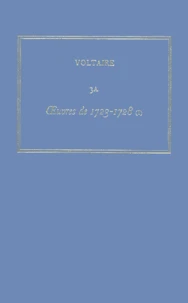 Les Oeuvres complètes de Voltaire