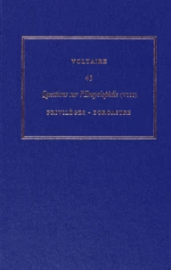 Les oeuvres complètes de Voltaire