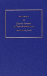 Les oeuvres complètes de Voltaire