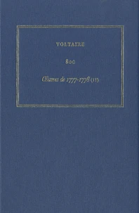 Les oeuvres complètes de Voltaire