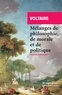  Voltaire - Mélanges de philosophie, de morale et de politique.