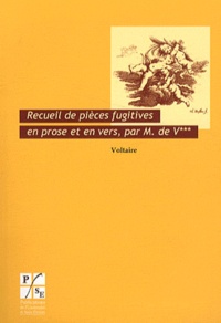  Voltaire - Recueil de pièces fugitives en prose et en vers, par M. de V***.