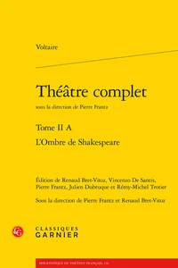 Théâtre complet
