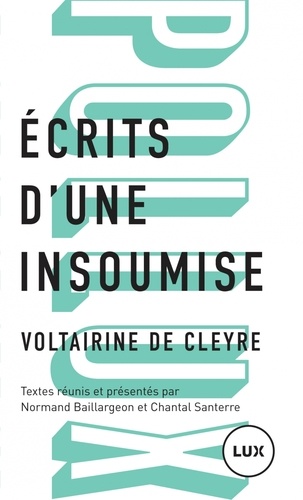 Ecrits d'une insoumise