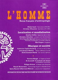  EHESS - L'Homme N° 161 Janvier-Mars 2002.