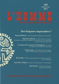 Patrick Williams - L'Homme N° 197, Janvier-mars : Des Tsiganes impossibles ?.