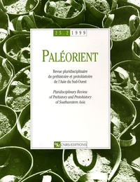 Paléorient N° 25-2/1999