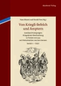Von Kriegß-Befelch und Ämptern 2 Bände