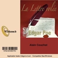 Edgar Allan Poe - La lettre volée. 1 CD audio