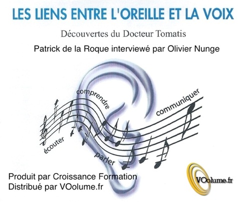Patrick De La Roque - Les liens entre l'oreille et la voix - La technique FM Alexander. 1 CD audio