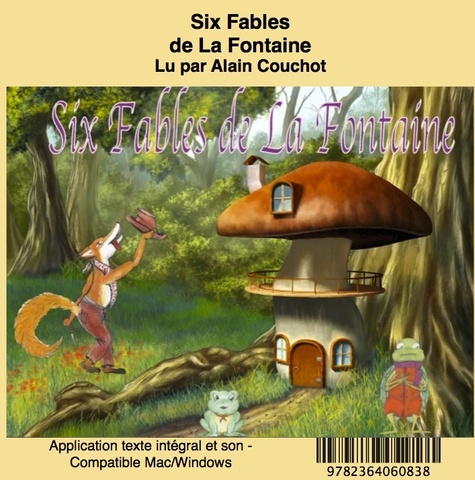 Jean de La Fontaine - Six fables. 1 CD audio