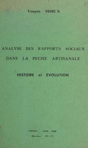 Analyse des rapports sociaux dans la pêche artisanale