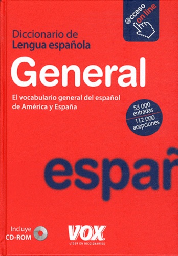  Vox - General - Diccionario de lengua española. 1 Cédérom