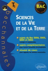 Sciences de la Vie et de la Terre Tle S