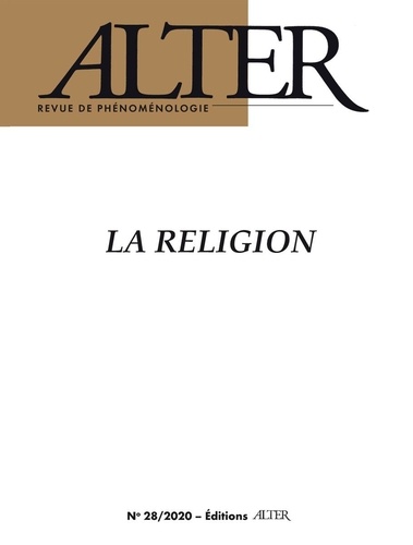  Alter - Alter N° 28/2020 : La religion.