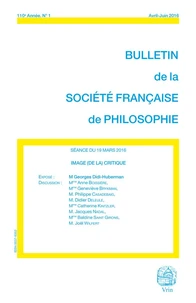 Image (de la) critique
