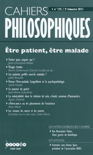 Etre patient, être malade