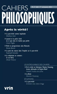 Après la vérité ?