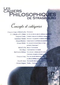 Concepts et catégories