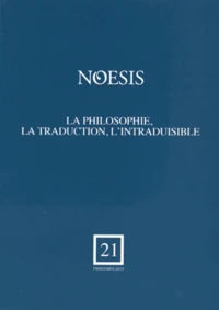 La philosophie, la traduction, l'intraduisible