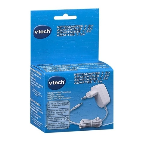 Adaptateur secteur VTECH (compatible Mobigo , Storio et nombreux Genius),  VTECH - Papeterie - Decitre