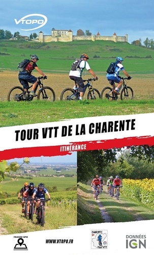  Vtopo - Tour VTT de la Charente - Itinérance.
