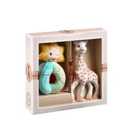 Création classique - composition 2 (sophie la girafe + hochet billes ''sense & s