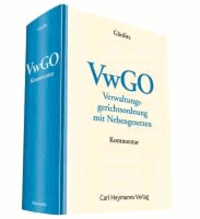 VwGO - Verwaltungsgerichtsordnung mit Nebengesetzen.