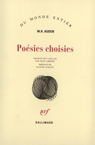 W-H Auden - Poésies choisies.