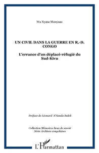 Un civil dans la guerre en RD Congo