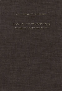 Manuel du traducteur pour le livre de Ruth