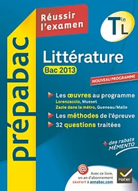 Littérature, Tle L, Prépabac