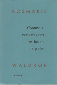 Comme si nous n'avions pas besoin de parler