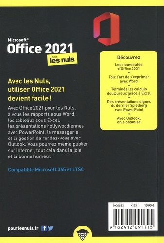 Office 2021 Pour les Nuls