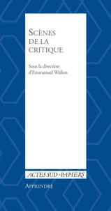 Scènes de la critique
