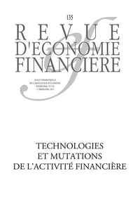 Technologies et mutations de l'activité financière