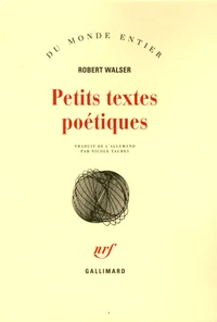 Petits textes poétiques