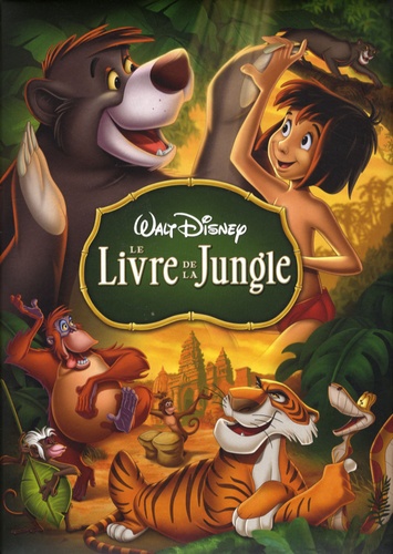 Walt Disney et Josette Gontier - Le Livre de la jungle.
