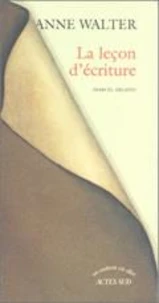 La leçon d'écriture