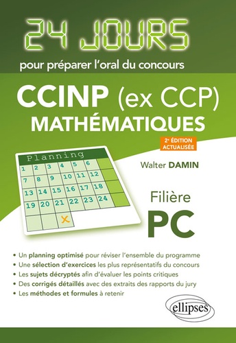 Mathématiques. Concours CCP, Filière PC 2e édition revue et corrigée