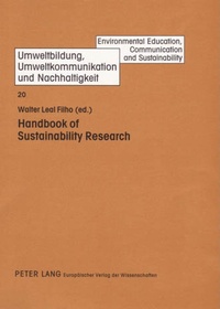 Walter Leal filho - Handbook of Sustainability Research.
