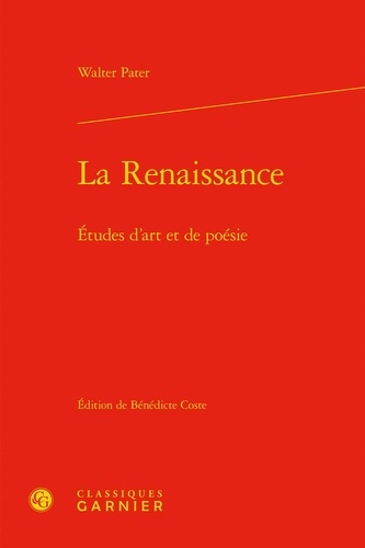 La Renaissance. Etudes d'art et de poésie