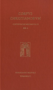 Walter Zechmeister - Corpus Christianorum, Continuatio Mediaevalis XIX A - Christani Campililiensis, Opera poetica I.