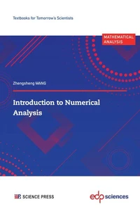 Introduction to Numerical Analysis