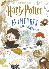 Livre de coloriages Harry Potter - Aventures au château