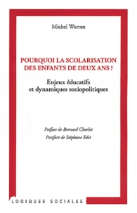 Pourquoi la scolarisation des enfants de deux ans ?