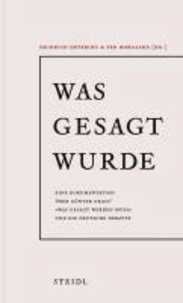 Was gesagt wurde - Eine Dokumentation über Günter Grass' "Was gesagt werden muss" und die Deutsche Debatte.