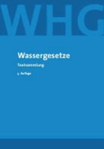 Wassergesetze - Textsammlung,.