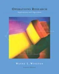 Operations research : applications and algorithms