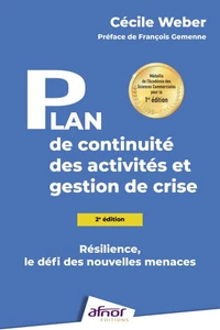 Plan de continuité des activités et gestions de crise